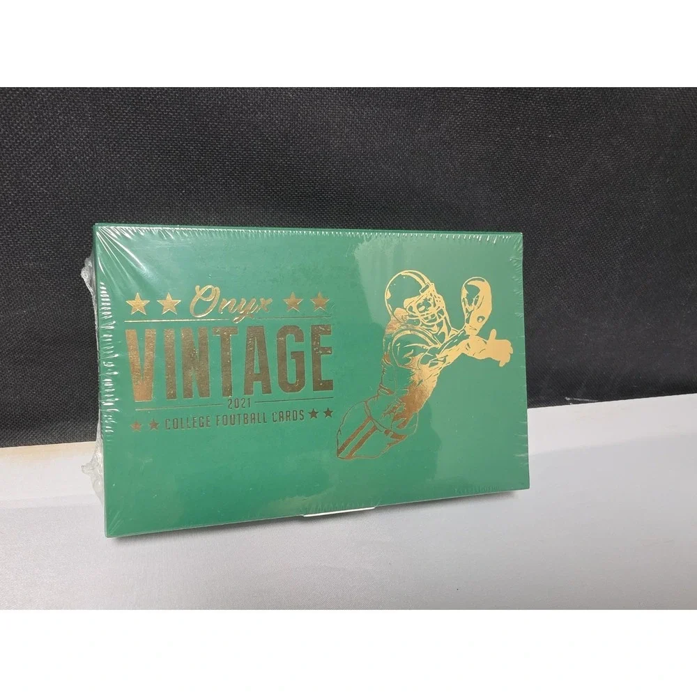 2021 Onyx Vintage Colege Football Factory Sealed Hobby Box